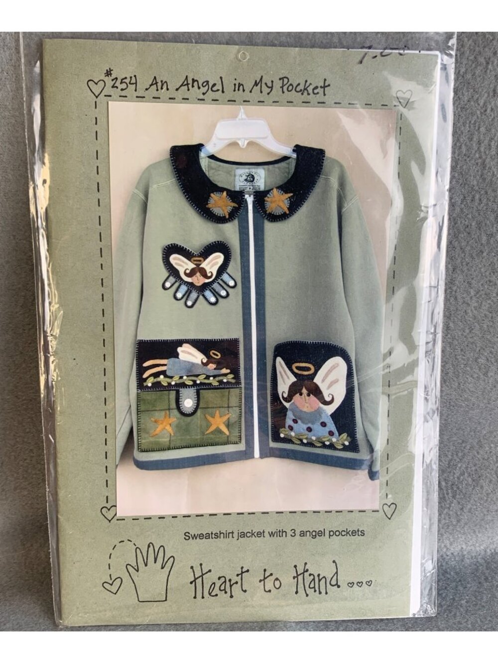 Heart to Hand An Angel in My Pocket Sewing Pattern 254 Uncut